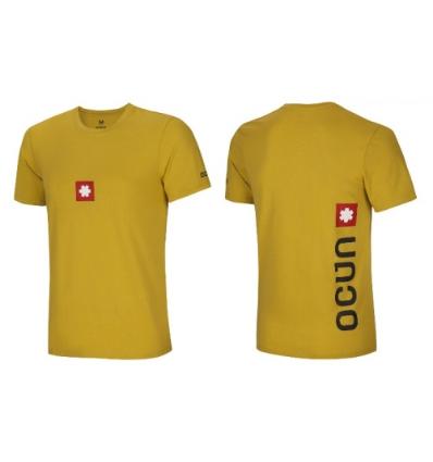  Ocún, LOGO TEE men - Oil yellow, XL