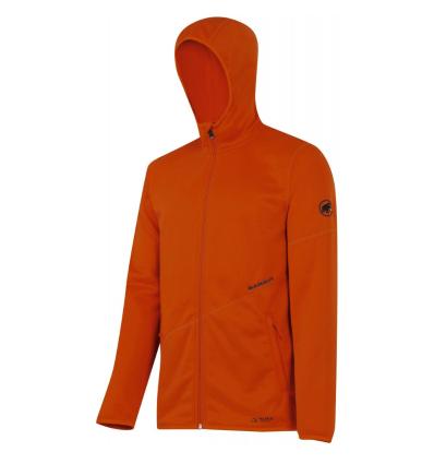  Mammut, Go Far Hooded Jacket Men, EU XL, dark orange melange
