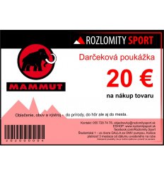Rozlomity Sport, Darčekový poukaz - 20 EUR, 20 EUR